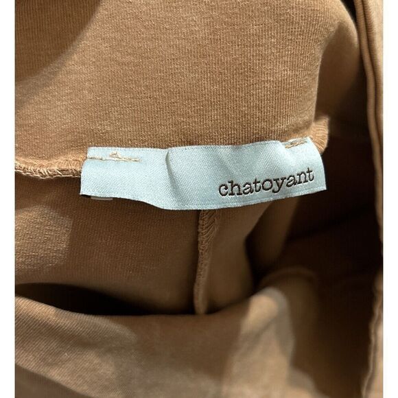 Chatoyant Straight Pants Brown Women Size M - Picture 7 of 7